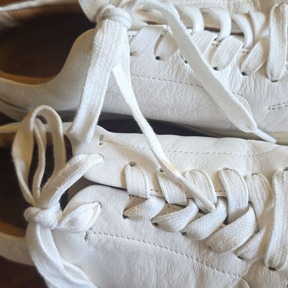 Frye Women’s Ivy Low Lace Sneakers‎ shoes in White Size 8 - Picture 8 of 9